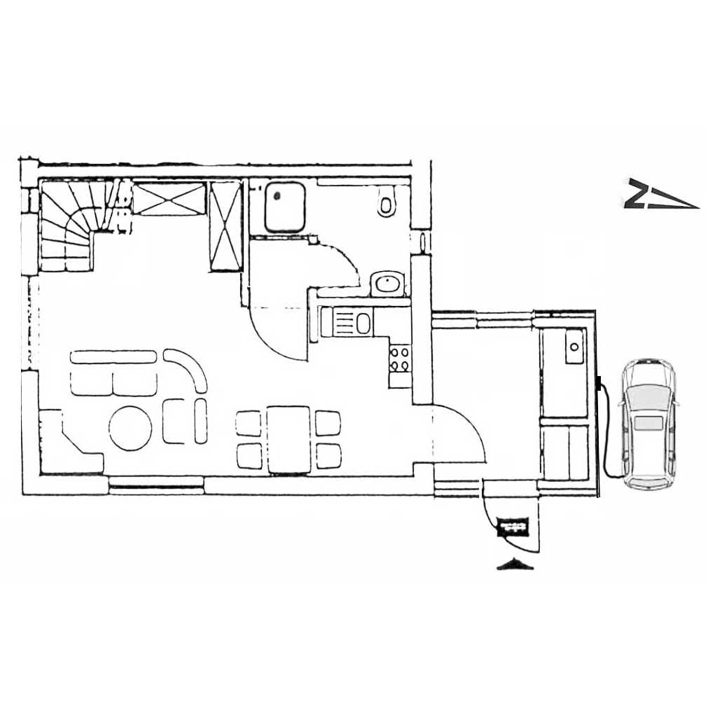 Bild Grundriss Dachgeschoss